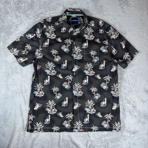 Tommy Bahama Men’s XL Cotton All Over Graphics Button Down Shirt